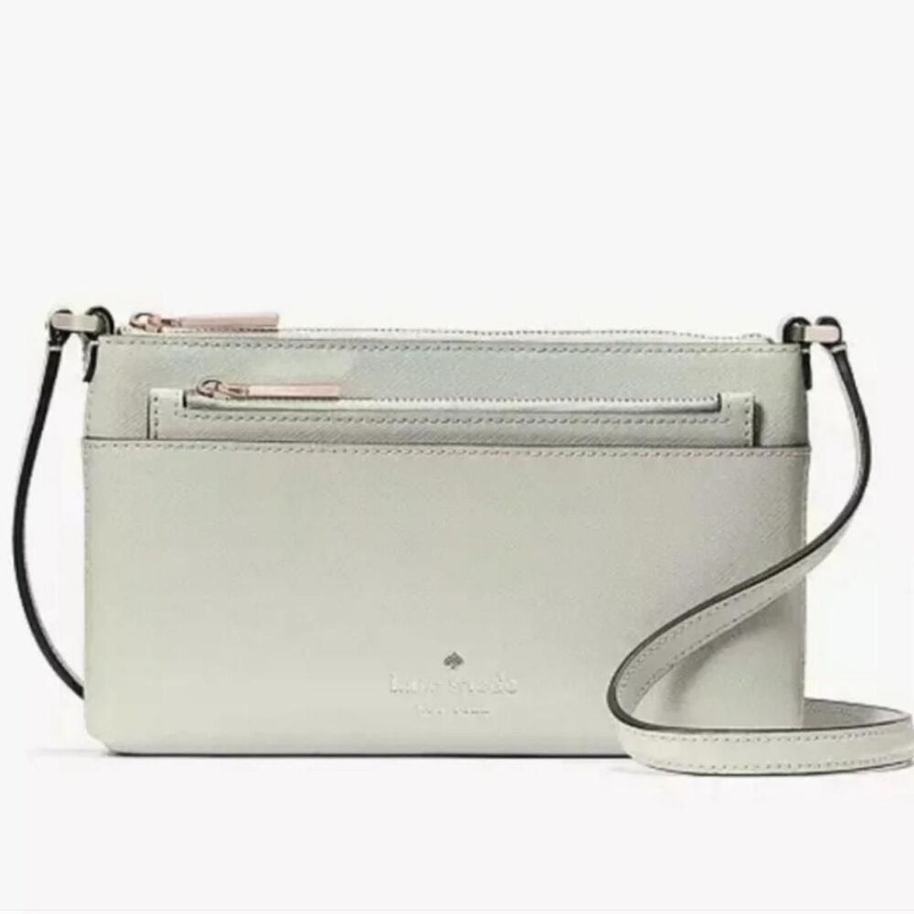 Kate-spade-new-york Women's White and Green Bag
